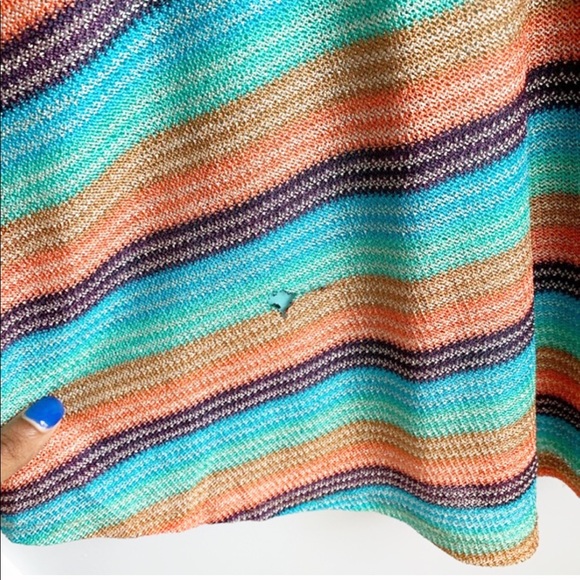 Pink Owl - Striped Knitted Dress - Size Small - Picture 4 of 5